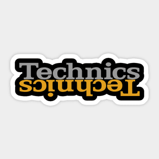 Vintage Technics Classic Sticker